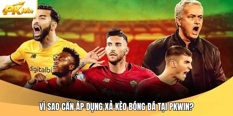 Vì sao cần áp dụng xả kèo bóng đá tại Pkwin?